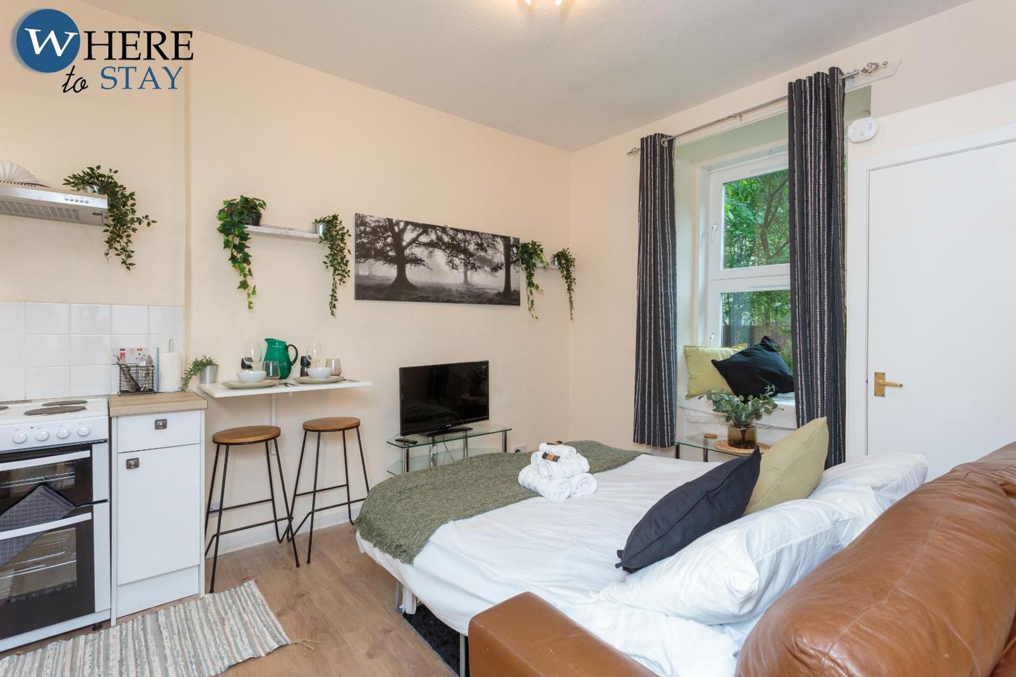 Apartament Cosy 1 Bed Flat Near City Centre Edynburg Pokój zdjęcie
